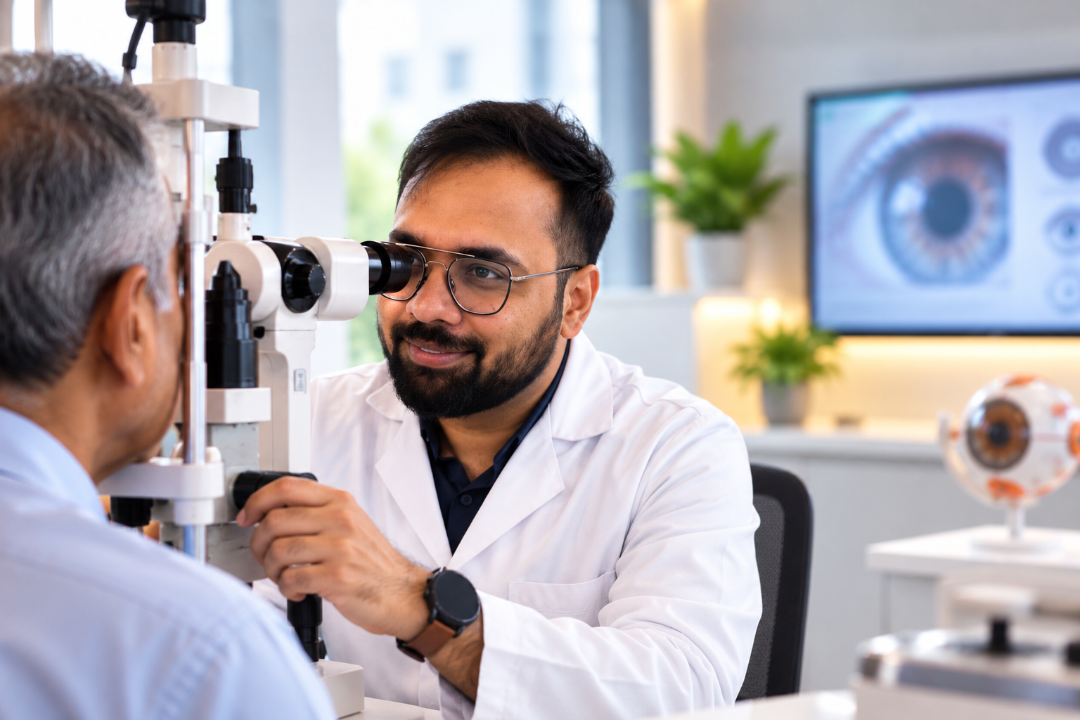Modern eye clinic